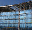 प्रीफैब्रिकेटेड वेयरहाउस ट्यूबलर स्टील रूफ ट्रस 300 * 300 मिमी मध्यम ड्यूटी एसजीएस