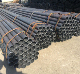 निर्माण के लिए 6 मीटर लंबाई निर्बाध ईआरडब्ल्यू ब्लैक स्टील पाइप अनुसूची 40